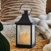 Festive Feeling Light Up Frosted Lantern