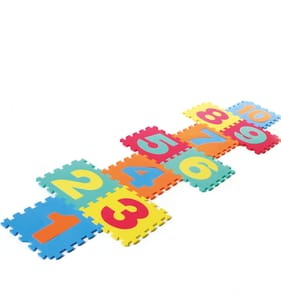 Let's Play Foam Hopscotch