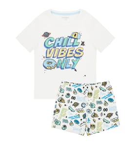 Originals White Graffiti Pyjamas - 11-12 Years