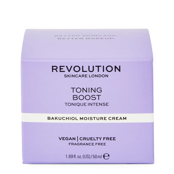 Revolution Toning Boost Bakuchiol Moisture Cream 50ml