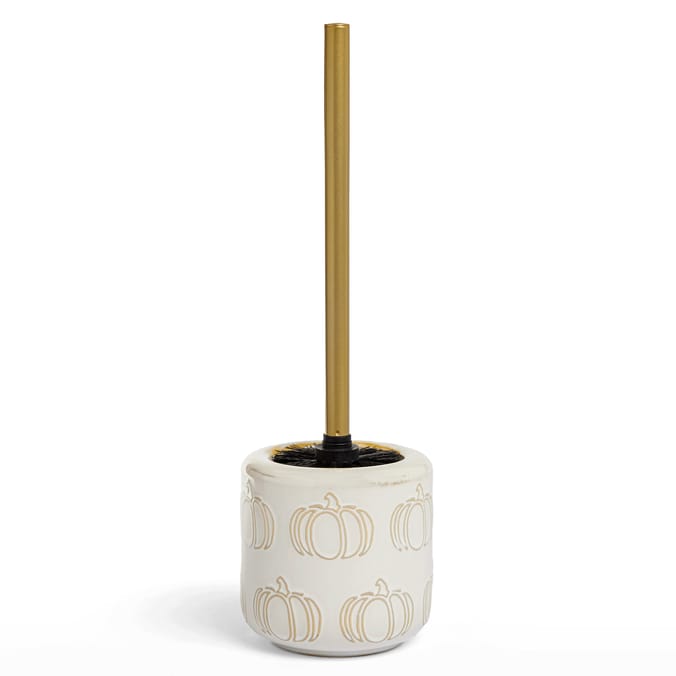 The Lifestyle Edit Harvest Pumpkin Toilet Brush