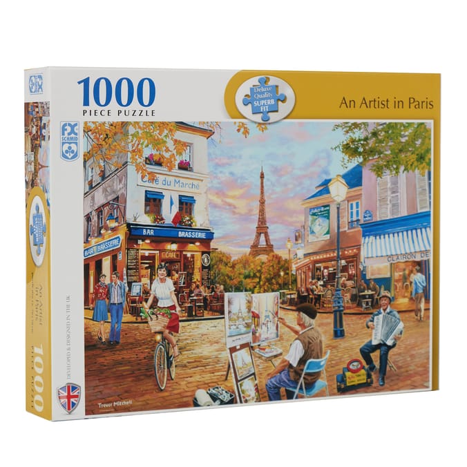 1000 Piece Puzzle - An Artist In Paris