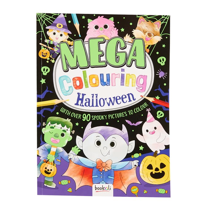 Mega Colouring Book Halloween