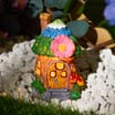 Firefly Solar Light Co Fairy House Solar Light - Orange Door
