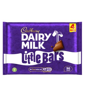 Cadbury Dairy Milk Little Bar Chocolate 10 Pack Multipack 180g