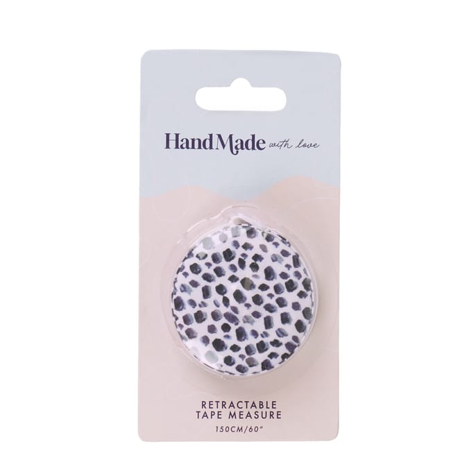 Hand Made With Love Retractable Tape Measure Assorted