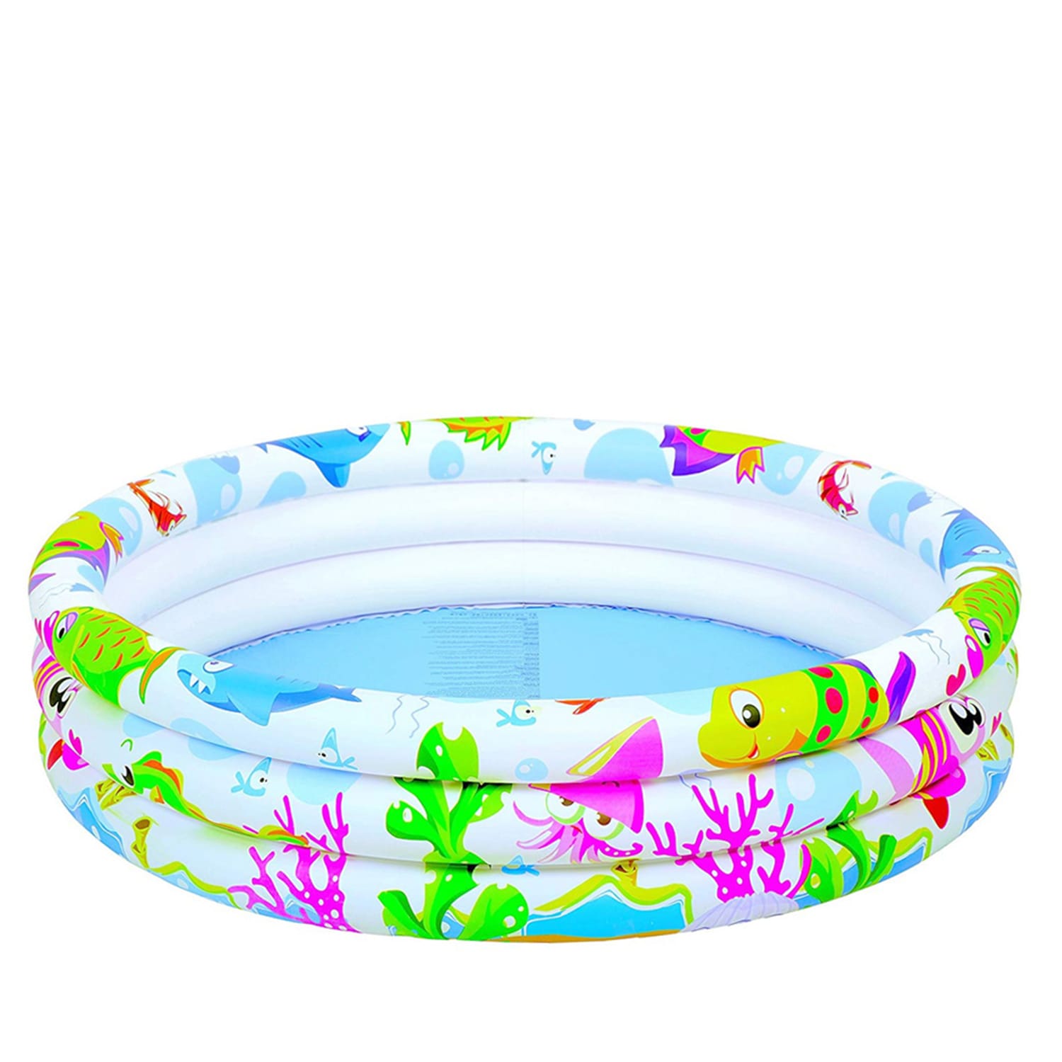 Sun 'N' Fun Inflatable Three Ring Paddling Pool Home Bargains