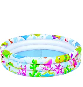 Sun 'N' Fun Inflatable Three Ring Paddling Pool