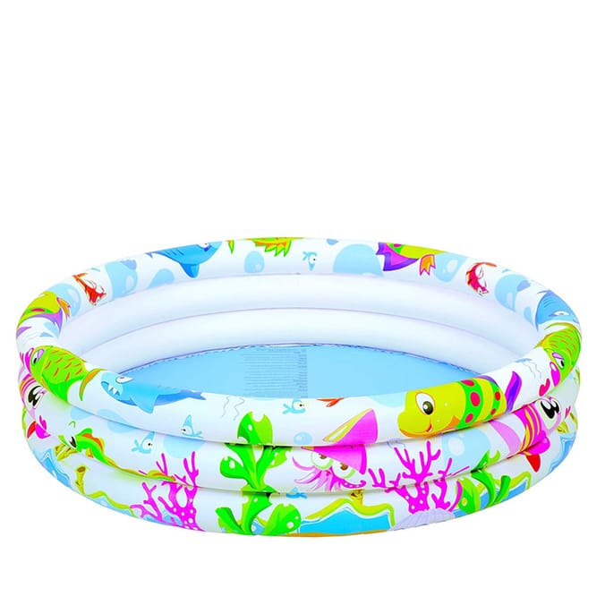Sun 'N' Fun Inflatable Three Ring Paddling Pool