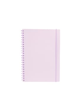 Back To School A6 Spiral Notebook - Purple