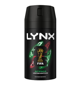 Lynx Aerosol Limited Edition Fifa Body Spray Africa 100ml