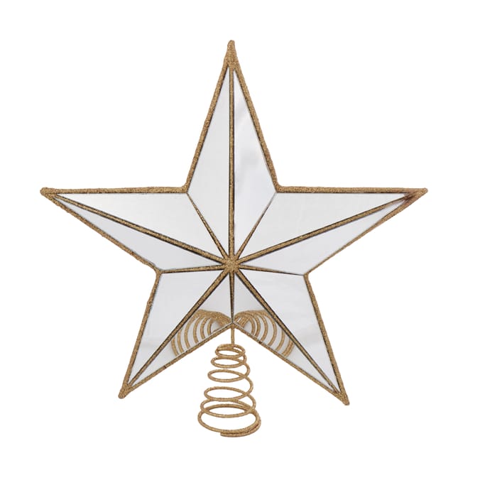 Festive Feeling Mirror Star Tree Topper