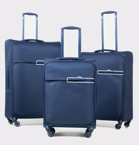 Salisburys Light Luggage Ultra Lightweight Suitcase Large - Navy