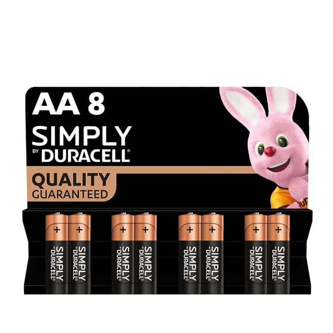 Duracell AA Batteries 8 Pack