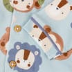 Pure Baby Blue Animal Print Pyjamas