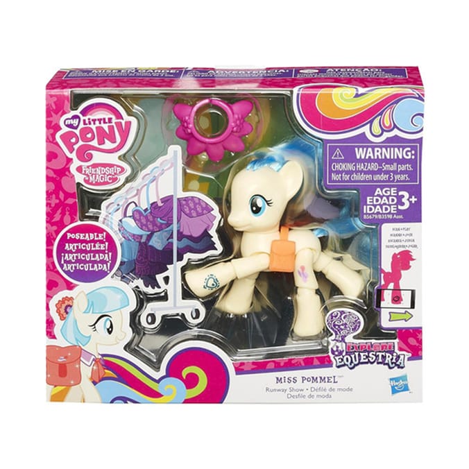 My Little Pony Poseable Equestrian Doll - Miss Pommel