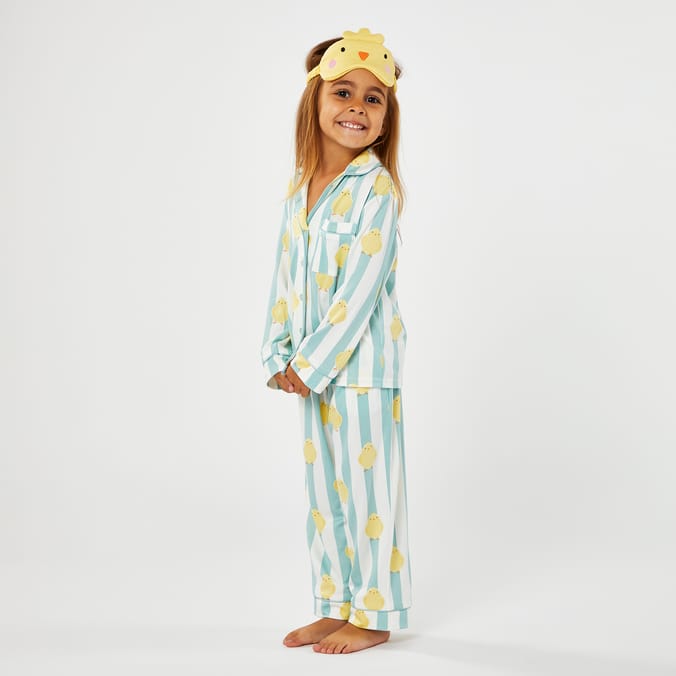 Originals Happy Easter Younger Kids Striped Chick Pyjamas