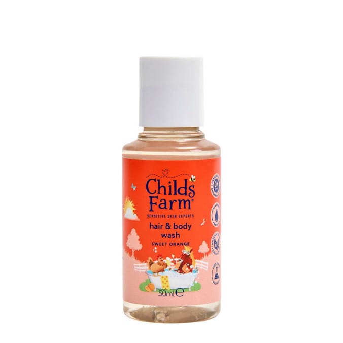 Childs Farm Hair & Body Wash Sweet Orange 50ml
