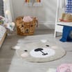 My Little Home Bear Rug - Natural