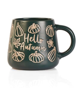 The Lifestyle Edit Harvest Autumn Mug - Green
