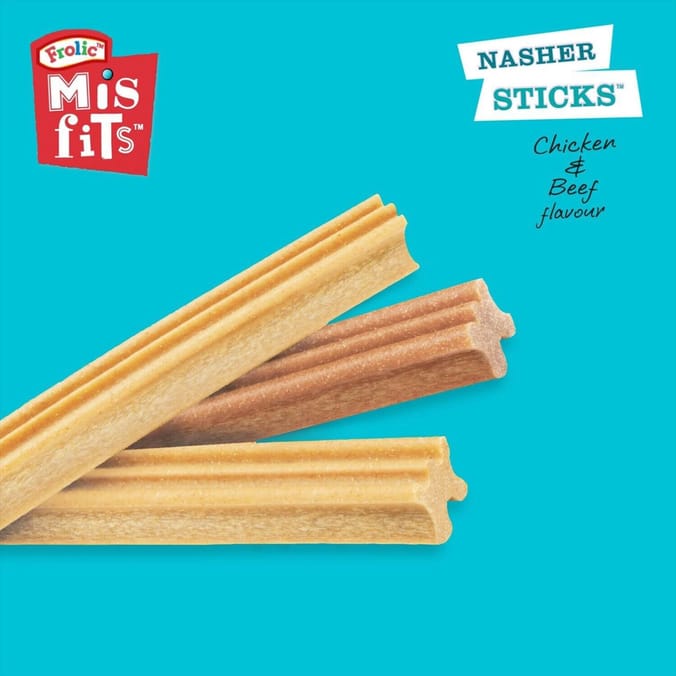 Misfits Nasher Sticks Chicken & Beef 10 x 175g Packs
