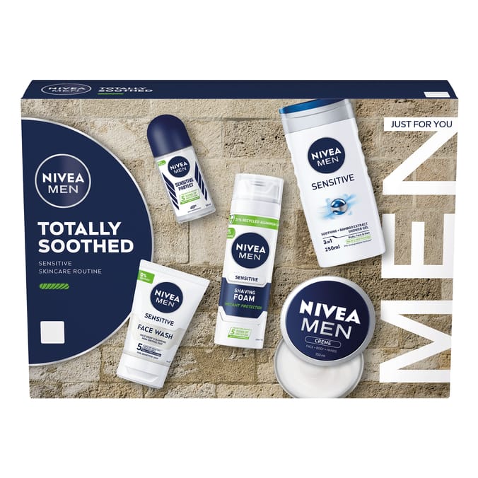 Nivea Men Totally Soothed Skincare Routine Gift Set