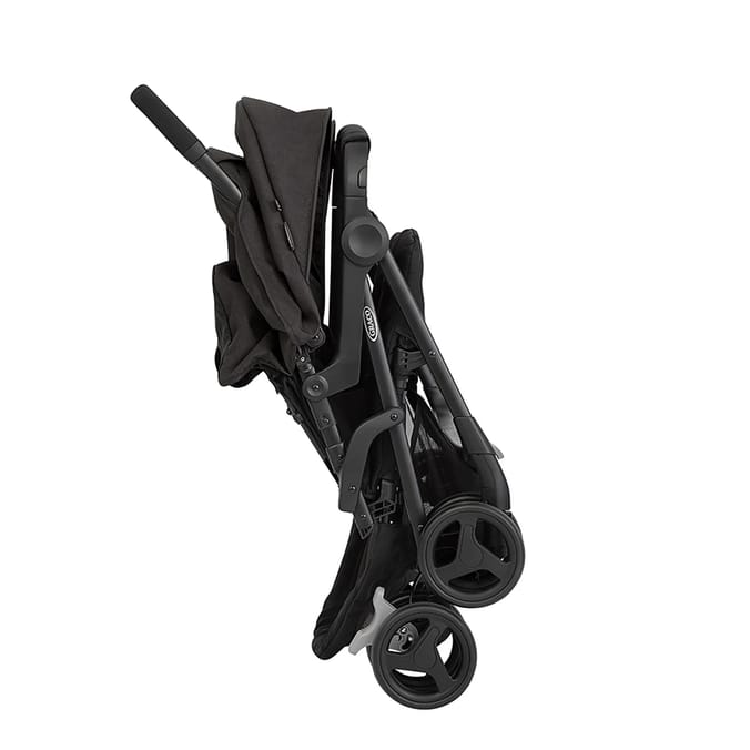 Graco Opia Twin Pushchair with Double Apron & Rain Cover