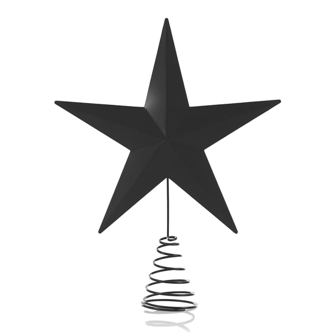 Nordic Spirit Metal Star Tree Topper