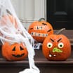 Hallow Scream Pumpkin Stickers