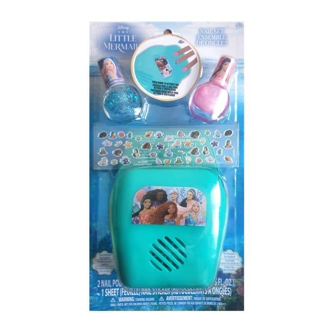 Little Mermaid Nail Dryer Set