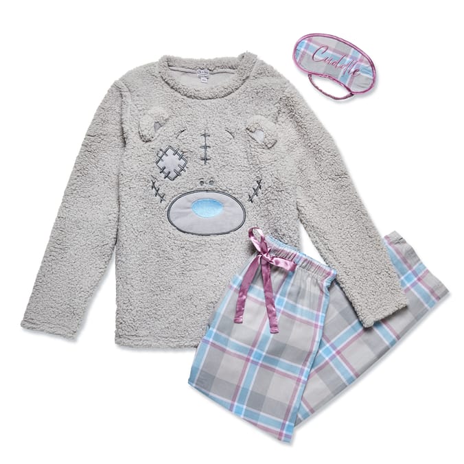 Me To You Ladies Pyjamas And Eye Mask Set