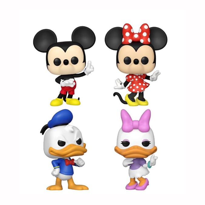  Funko Marvel Pop! 4 Pack - Disney 100 Classic