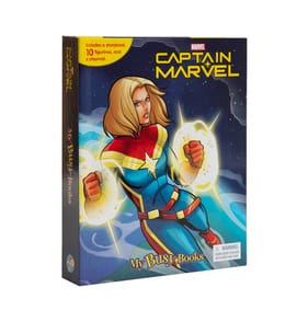 Captain Marvel Busy Book