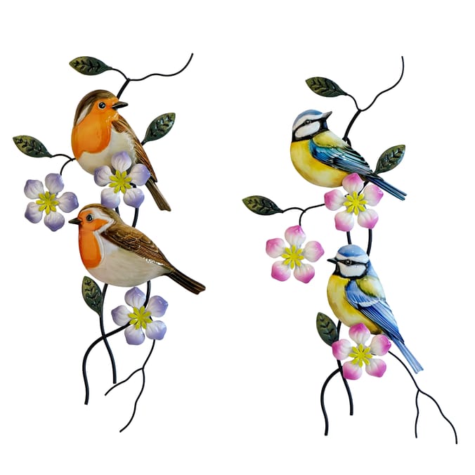 Jardin Metal Bird Wall Art