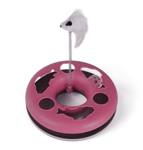 Martha's Crazy Cat Circle - Pink