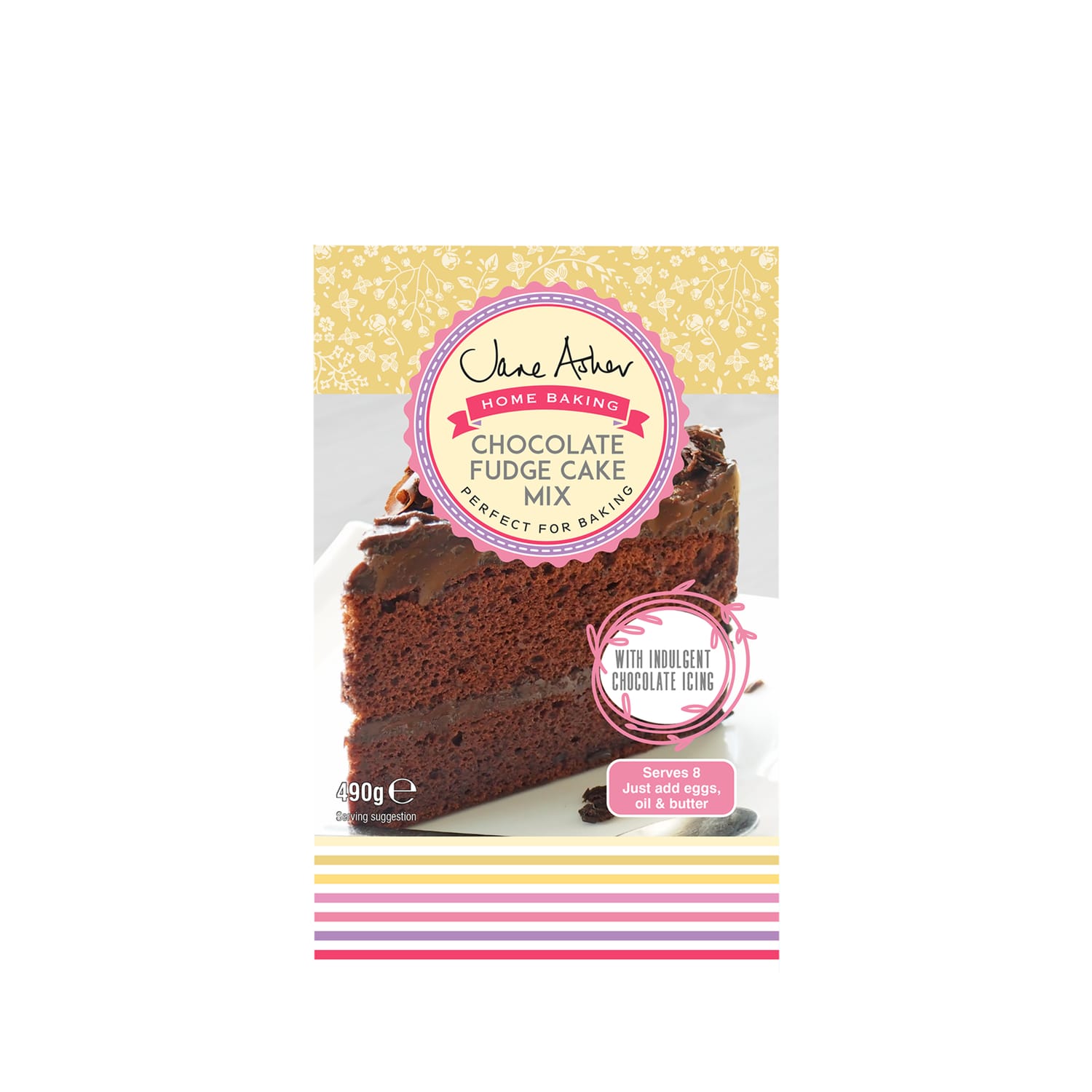 Jane Asher Chocolate Fudge Cake Mix 490g x7 Home Bargains