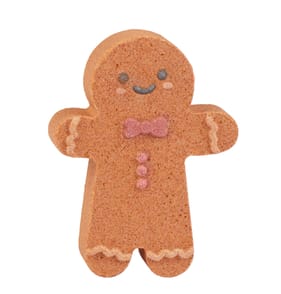 Sleigh Bells Gingerbread Man Bath Fizzer