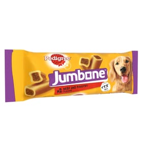 Pedigree 2 Chew Jumbone Adult Medium Dog Treat 180g - Beef & Poultry