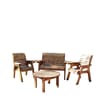 Charles Taylor 4 Seat Round Coffee Table Set