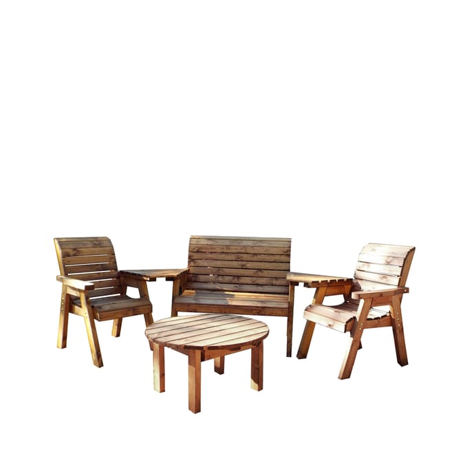 Charles Taylor 4 Seat Round Coffee Table Set