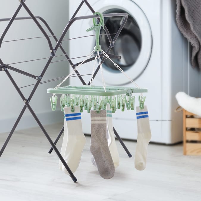 Utility Folding Peg Airer