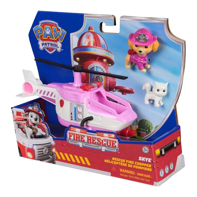 Paw Patrol Fire Rescue Vehicle & Figure - Skye