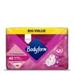 Bodyform Cour-V Ultra Normal Sanitary Towels Wings 40s