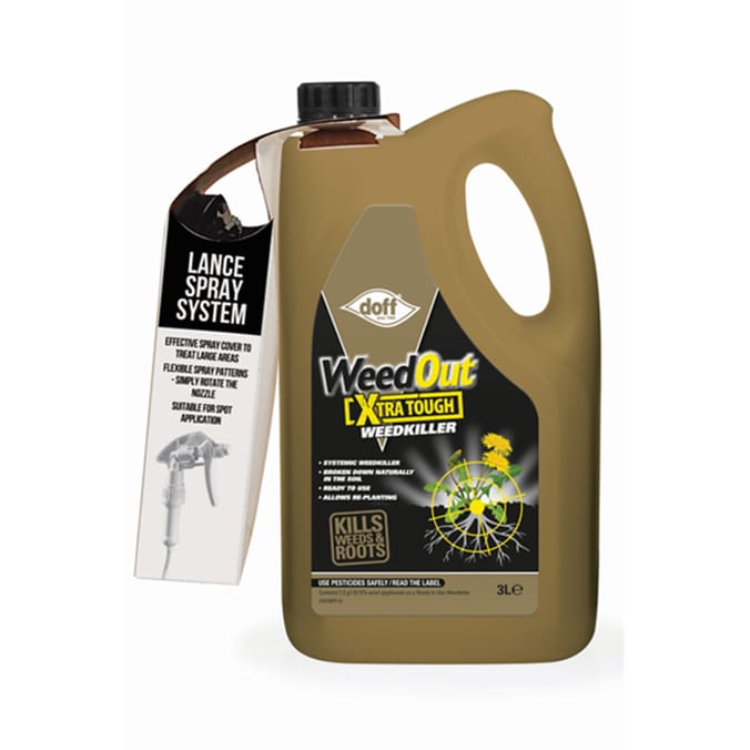 Doff Weedout Xtra Tough Weedkiller with Lance 3l