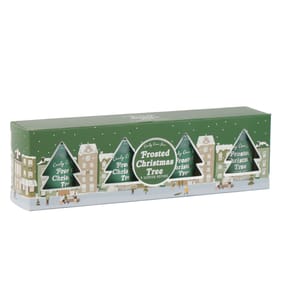 Candy Cane Lane Votive 4 Pack - Frosted Christmas Tree