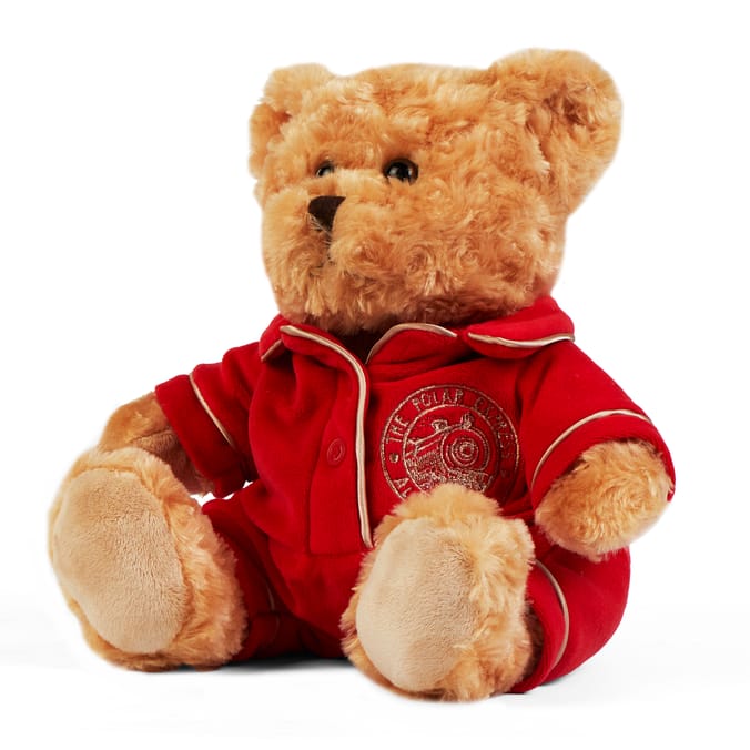 The Polar Express Plush Bear In Pjs Home Bargains