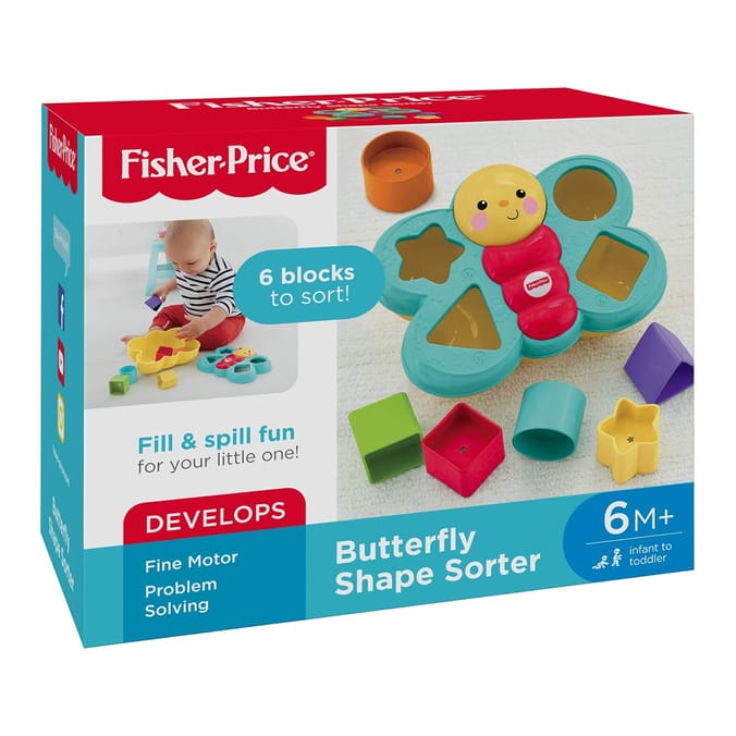 Fisher-Price Butterfly Shape Sorter CDC22