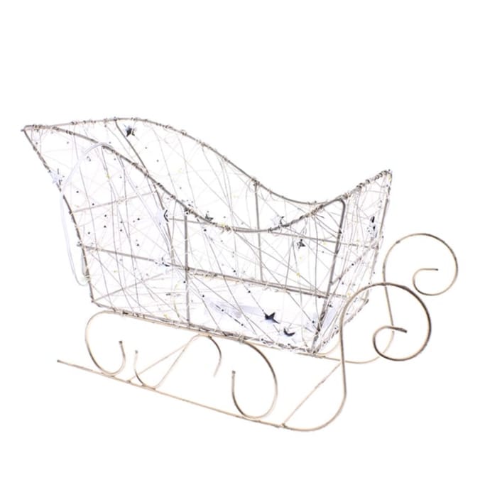 Festive Feeling LED Wire Sleigh