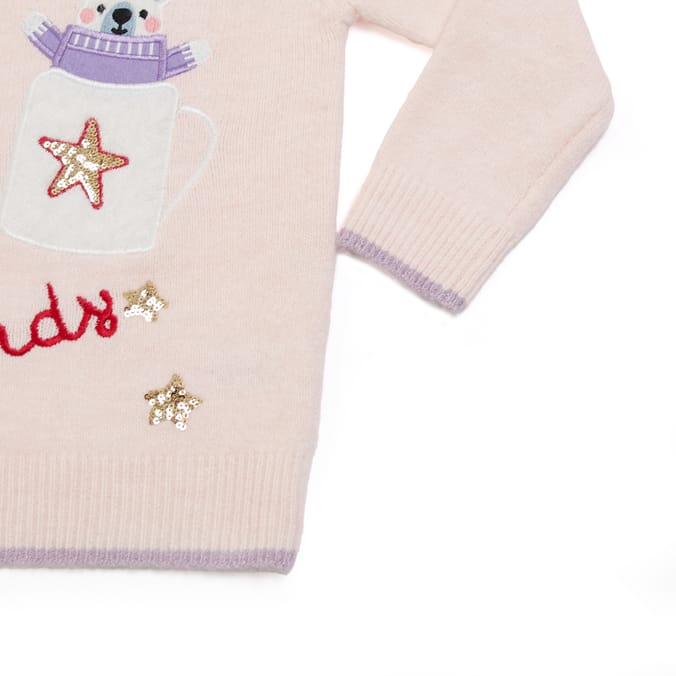 Festive Fun Young Kids 'Festive Friends' Christmas Jumper