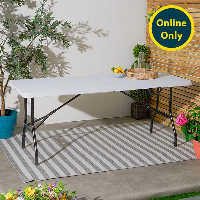 Vivo Fuori 6ft Foldable Table